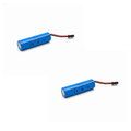 2 Li-ion Batteries 3.7V / 500mAh – 2-Pin Connectors